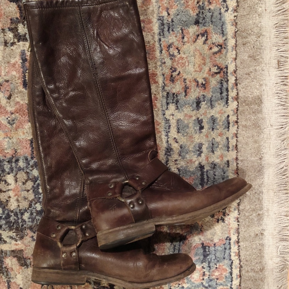 FRYE Philip Harness Tall Boot